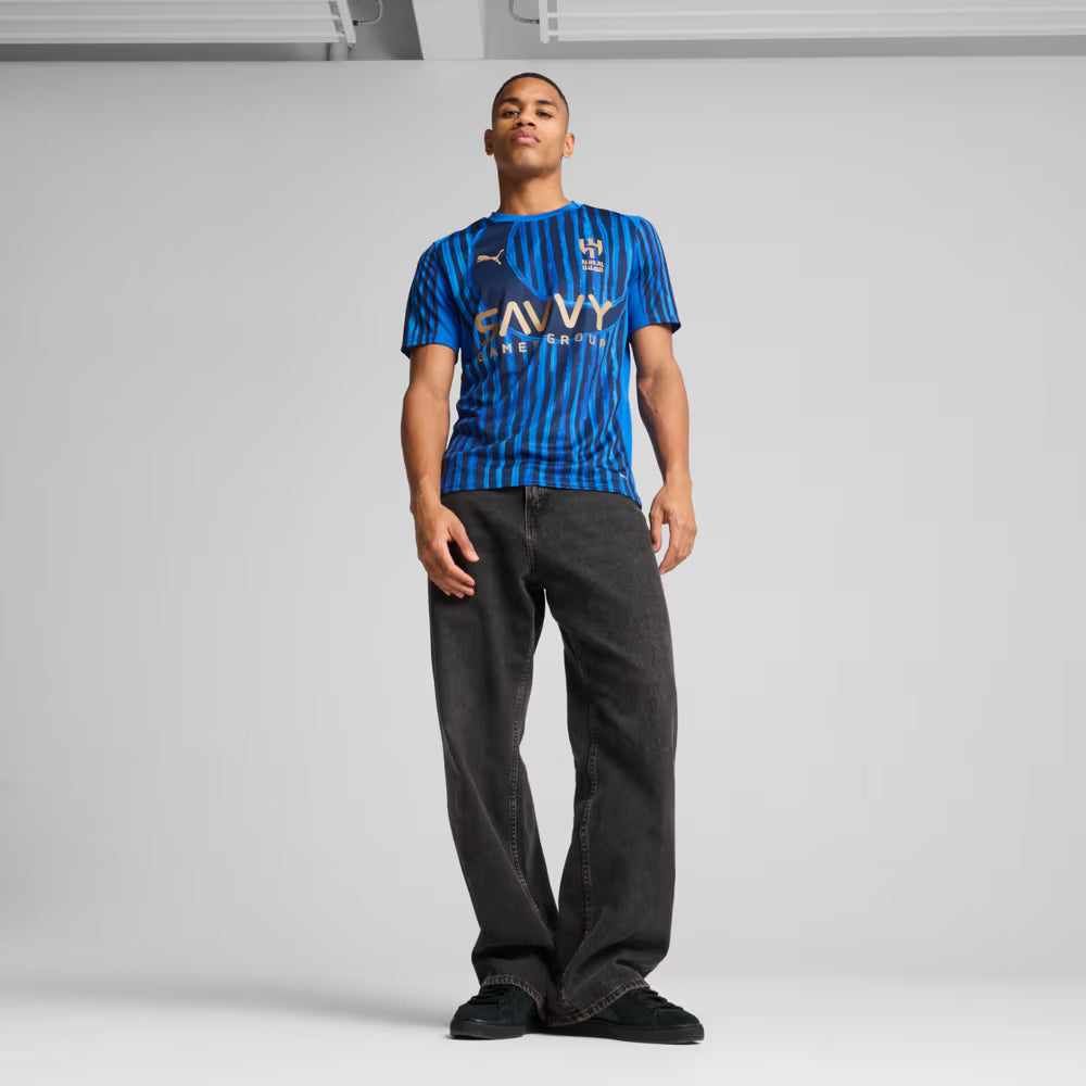 Camisa Al-Hilal KIDSUPER - Torcedor Puma Masculina - Azul