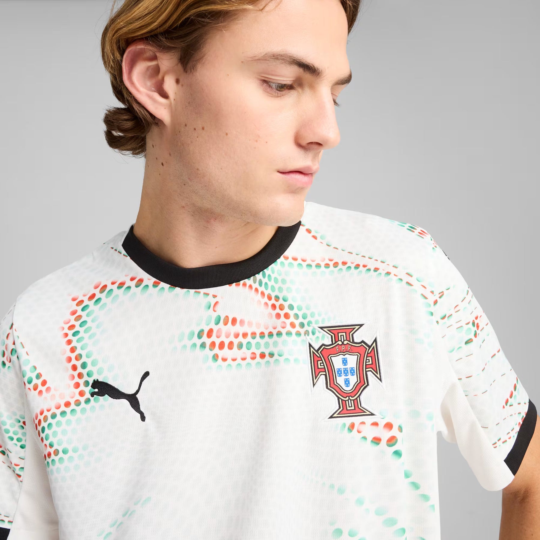 Camisa Portugal II 25/26 - Torcedor Puma Masculina - Branca