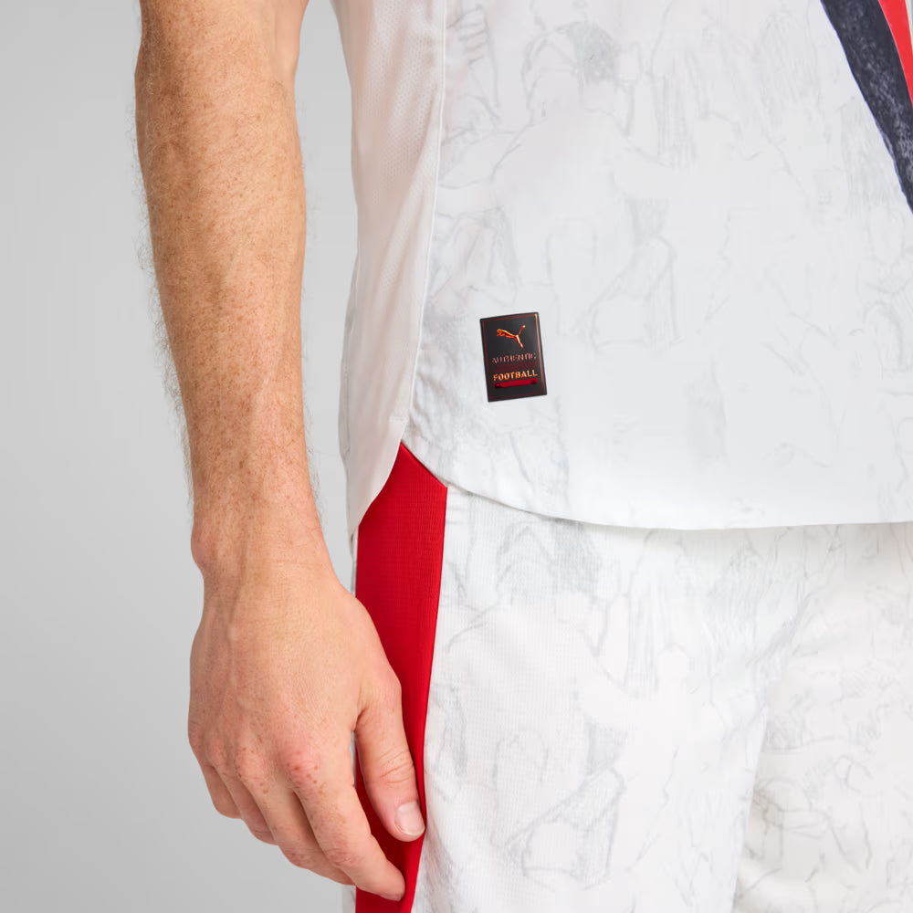 Camisa Manchester City KIDSUPER 25/26 - Torcedor Puma - Branca