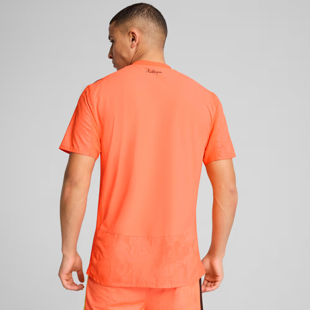 Camisa Manchester City KIDSUPER 25/26 - Torcedor Puma - Laranja