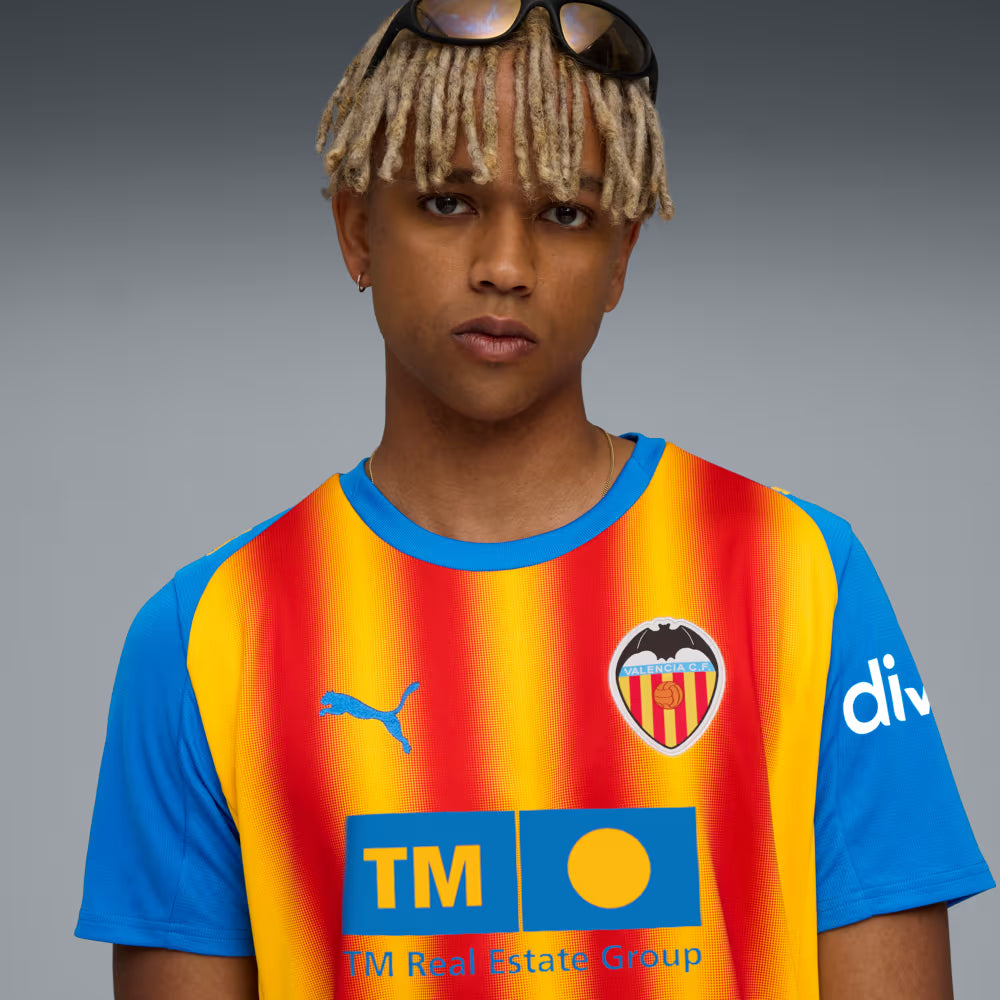 Camisa Valencia CF III 25/26 - Torcedor Nike Masculina - Laranja