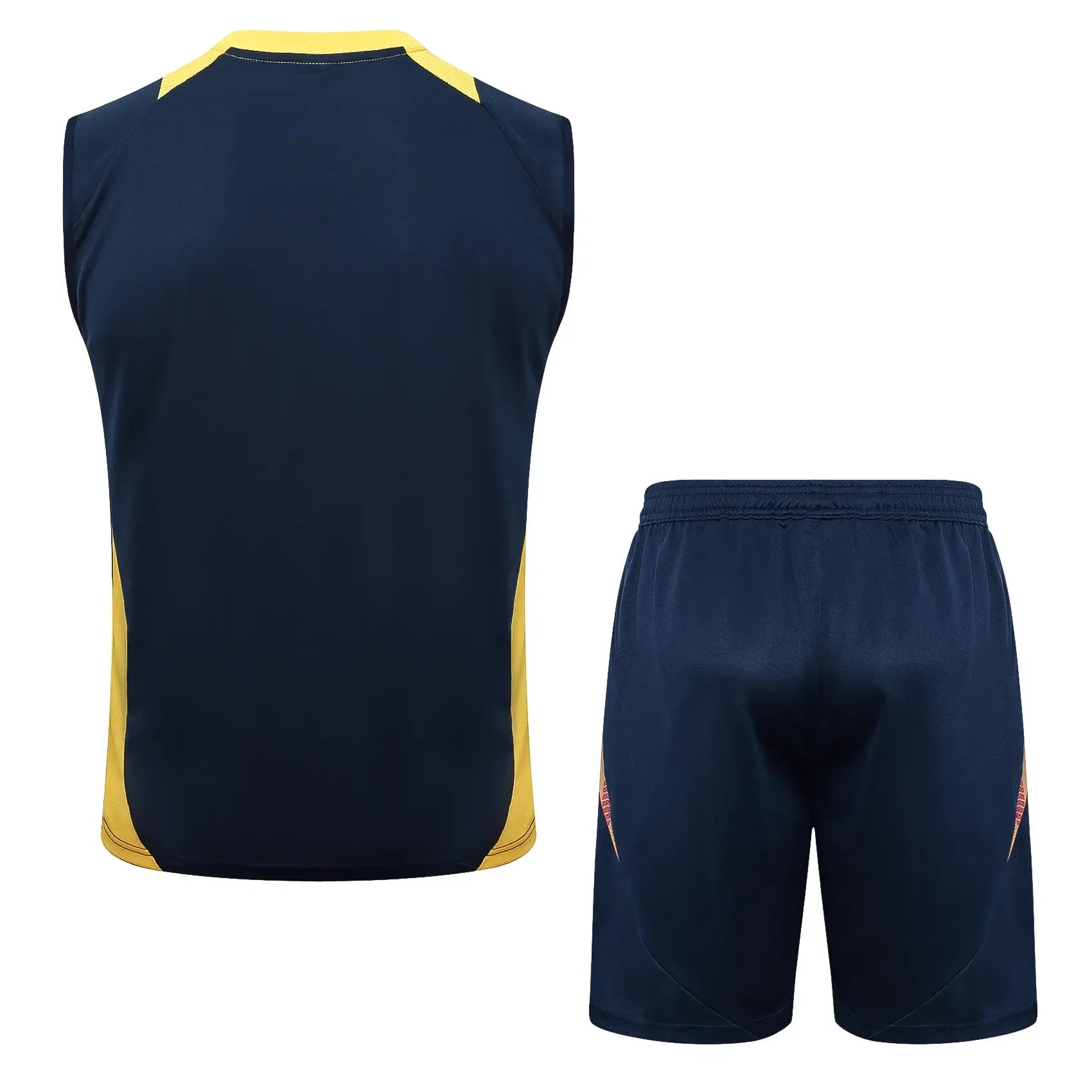 Conjunto Real Madrid Treino Regata 24/25 - Azul Escuro