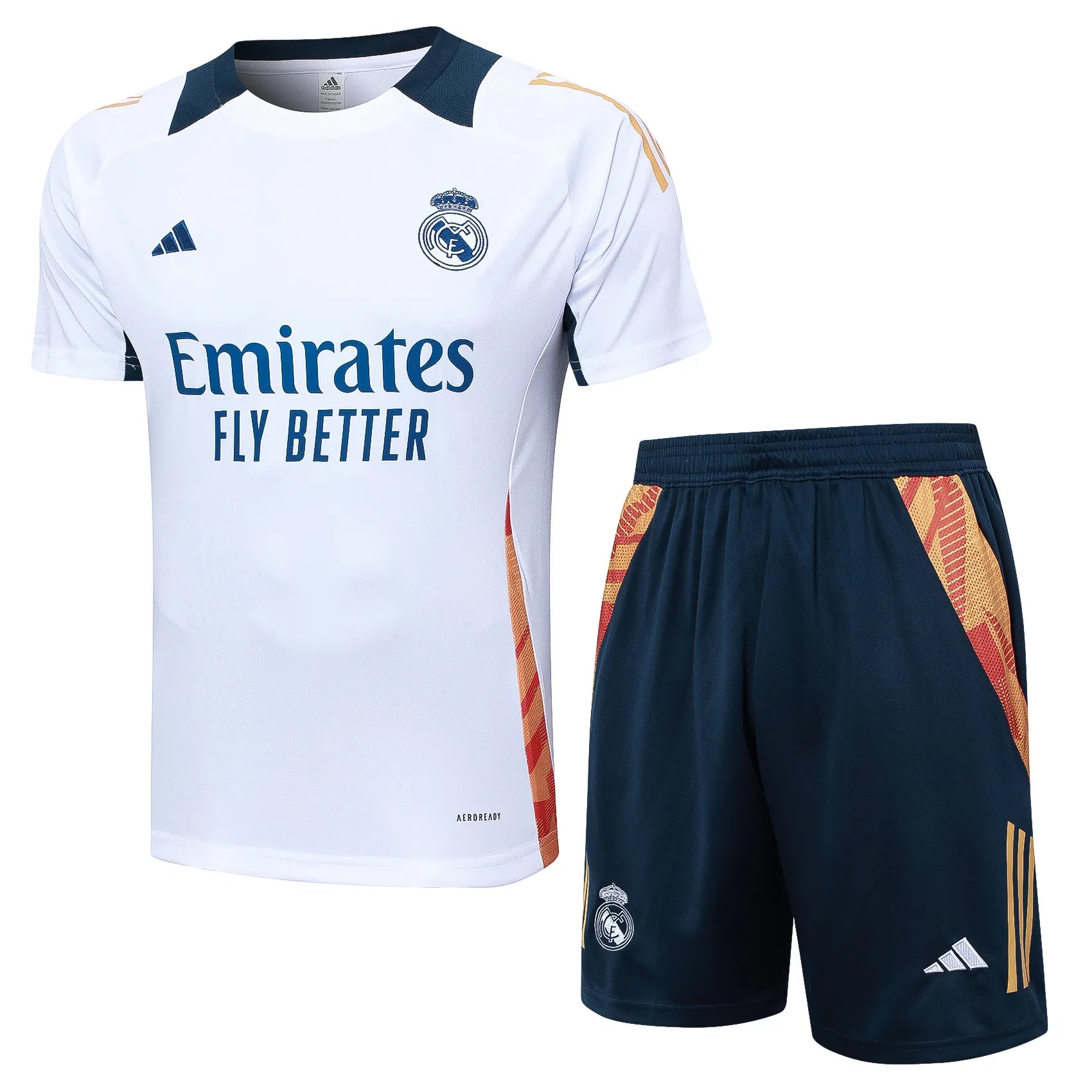Conjunto Real Madrid Treino 24/25 - Branco