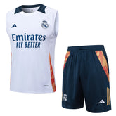 Conjunto Real Madrid Treino Regata 24/25 - Branco