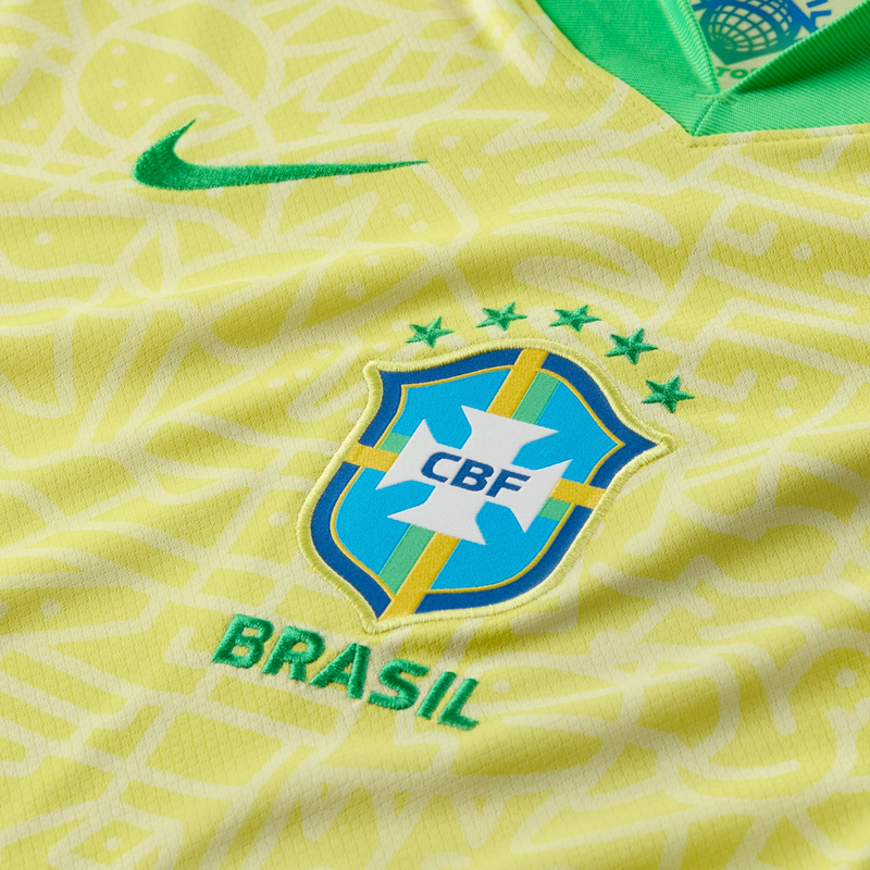 Camisa Brasil Home 24/26 - Torcedor Nike Masculino - Amarelo