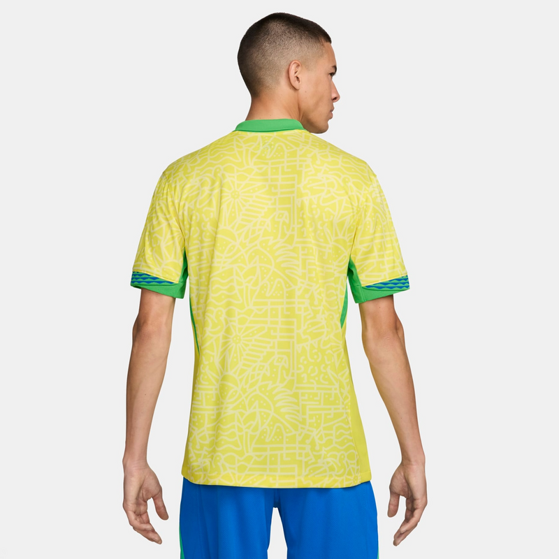 Camisa Brasil Home 24/26 - Torcedor Nike Masculino - Amarelo