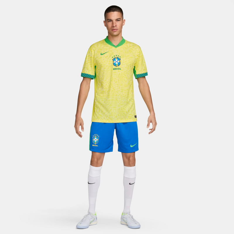 Camisa Brasil Home 24/26 - Torcedor Nike Masculino - Amarelo
