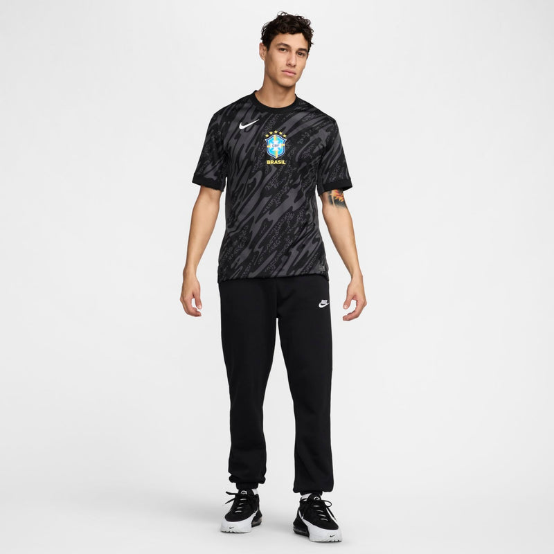 Camisa Brasil Goleiro 24/26 - Torcedor Nike Masculino - Preto