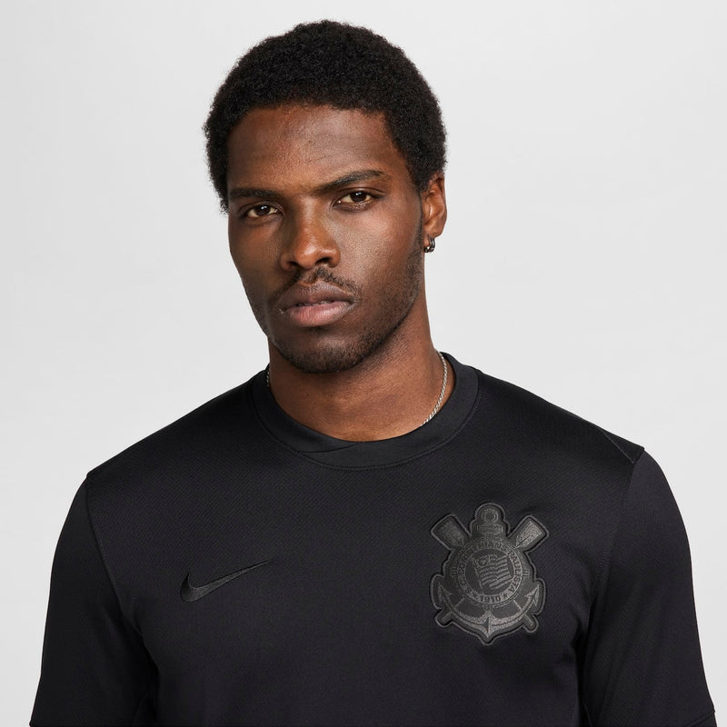 Camisa Corinthians Away 24/25 - Torcedor Nike Masculino - Preto
