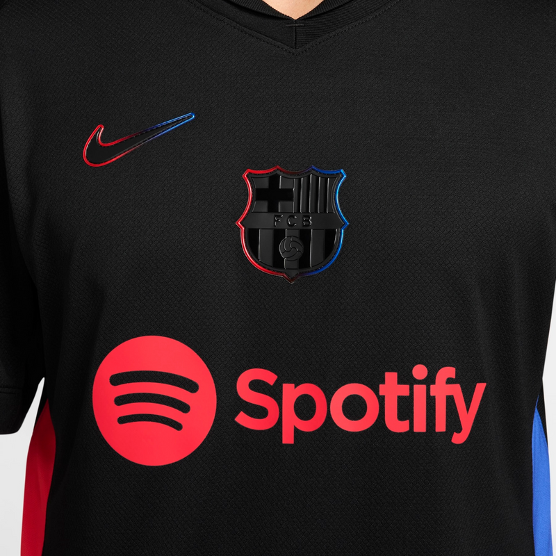 Camisa Barcelona Away 24/25 - Torcedor Nike Masculino - Preto
