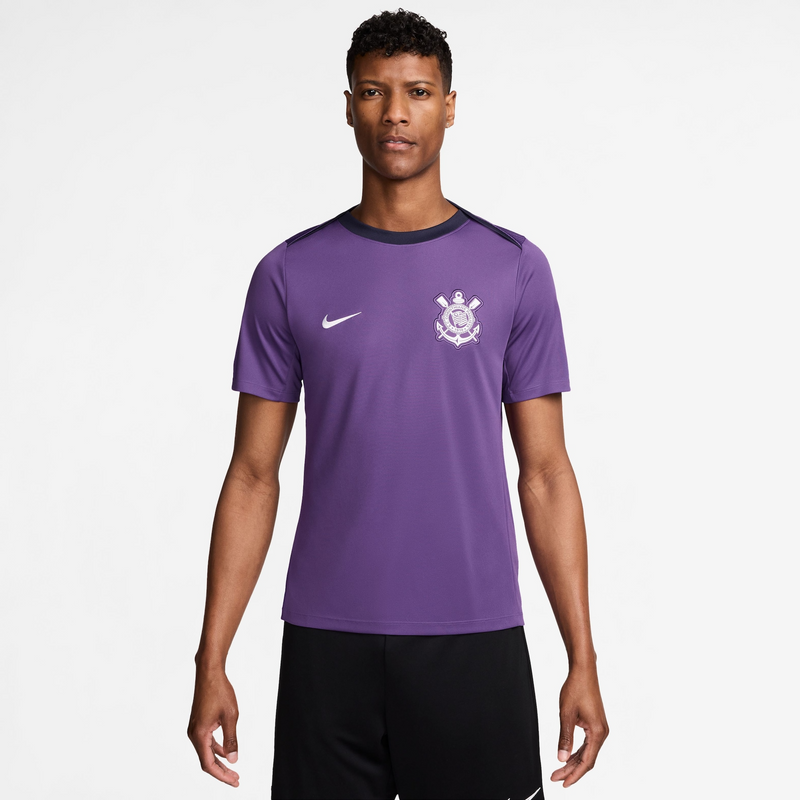 Camisa Corinthians Treino 25/26 - Torcedor Nike Masculino - Roxo