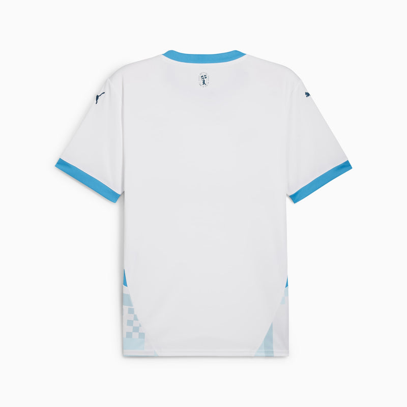 Camisa Olympique de Marseille Home 24/25 - Torcedor Puma Masculino - Branco