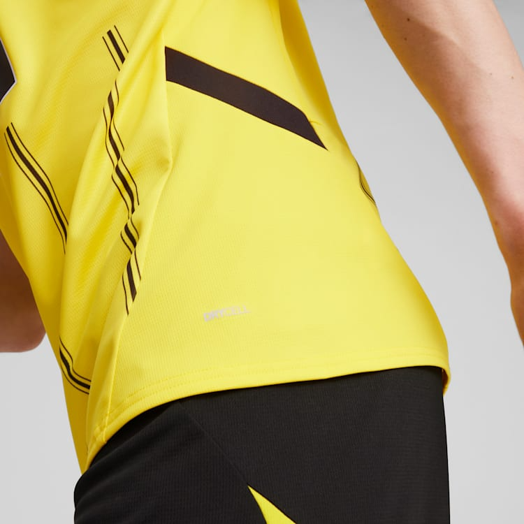 Camisa Borussia Dortmund Home 24/25 - Torcedor Puma Masculino - Amarelo