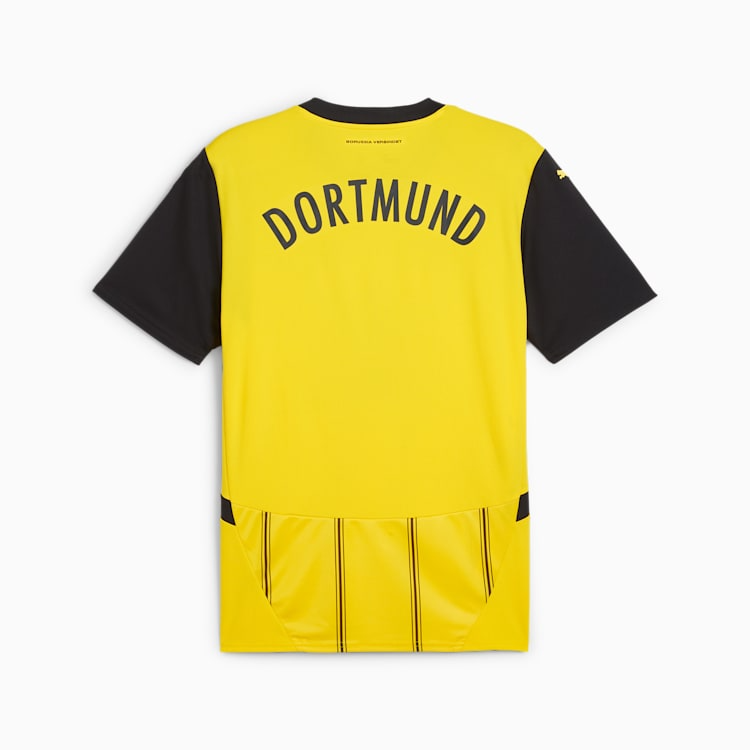 Camisa Borussia Dortmund Home 24/25 - Torcedor Puma Masculino - Amarelo