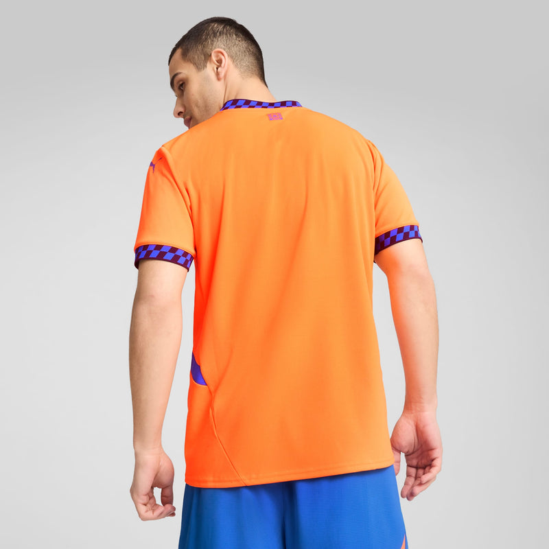 Camisa Olympique de Marseille Third 24/25 - Torcedor Puma Masculino - Laranja