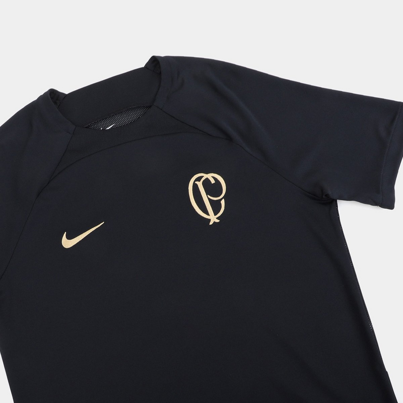 Camisa Corinthians Treino 23/24 - Torcedor Nike Masculino - Preto