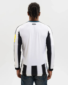 Camisa Newcastle I Manga Longa 25/26 - Torcedor - Adidas - Branca e Preta
