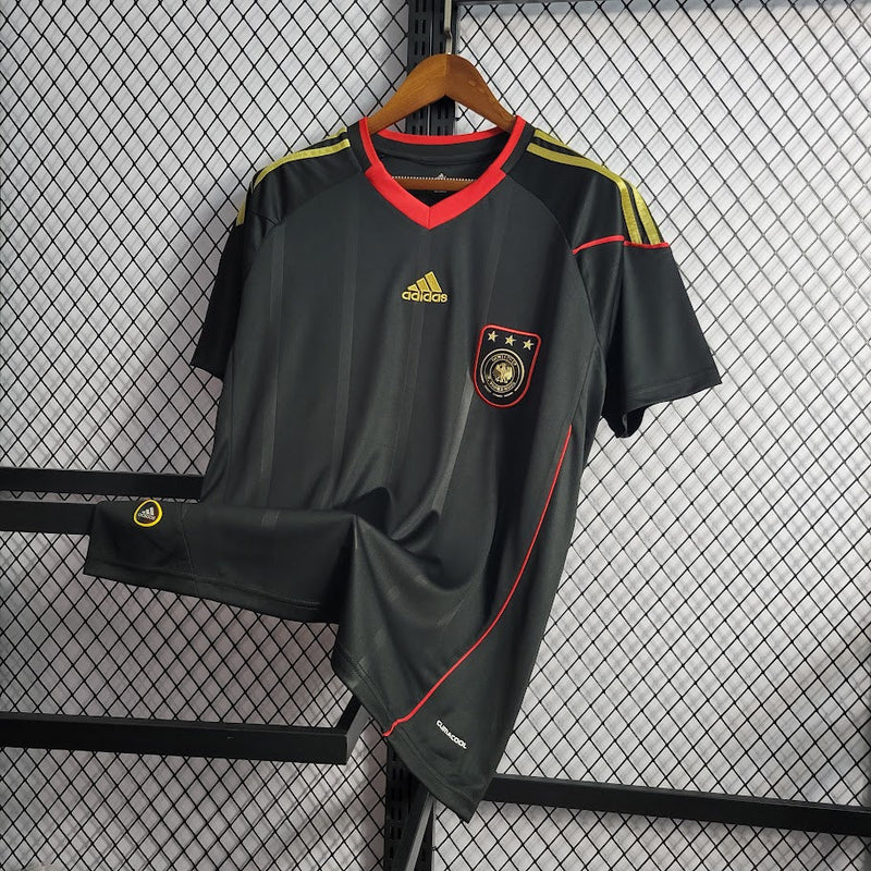 Camisa Alemanha II 2010 Adidas - Preta - Retrô