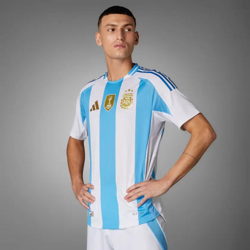 Camisa Argentina I 24/25 Torcedor Adidas Masculina - Listrada