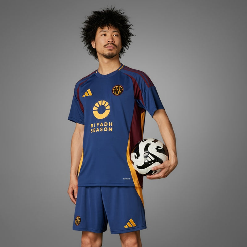 Camisa Roma Third 24/25 - Torcedor Adidas Masculino - Azul