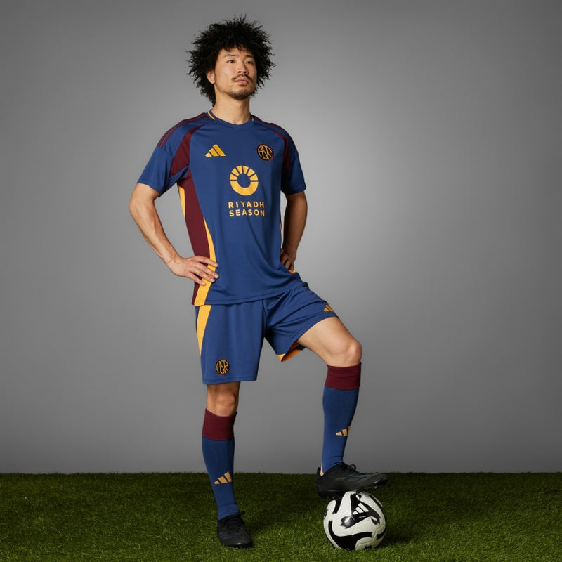Camisa Roma Third 24/25 - Torcedor Adidas Masculino - Azul
