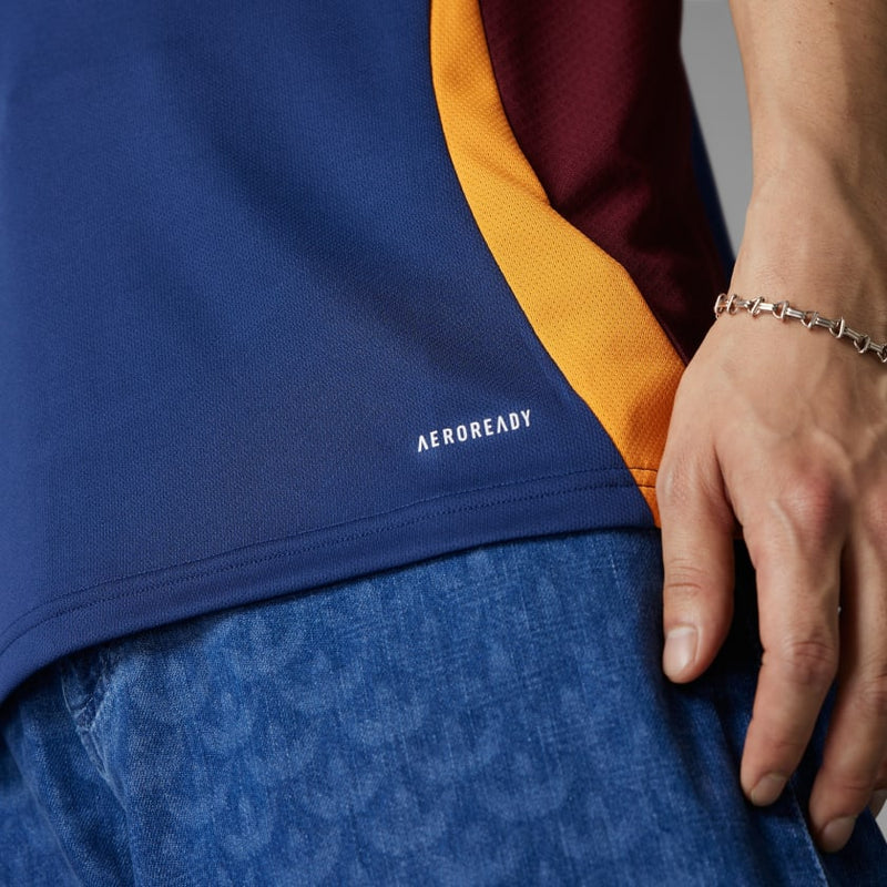 Camisa Roma Third 24/25 - Torcedor Adidas Masculino - Azul
