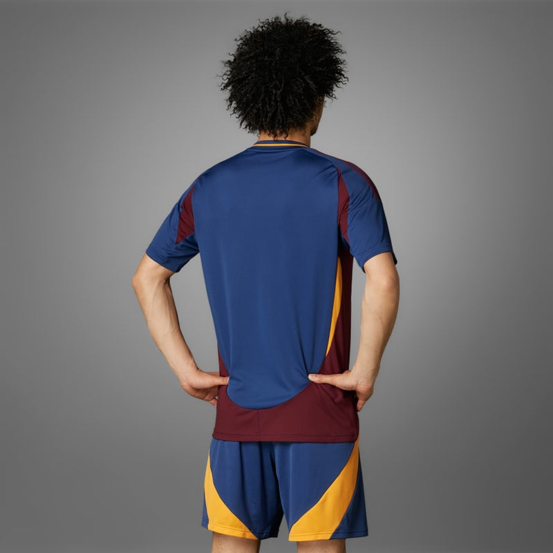 Camisa Roma Third 24/25 - Torcedor Adidas Masculino - Azul