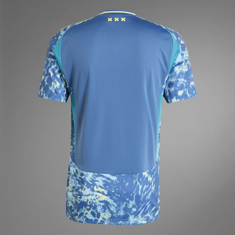 Camisa Ajax Amsterdam Away 24/25 - Torcedor Adidas Masculino - Azul