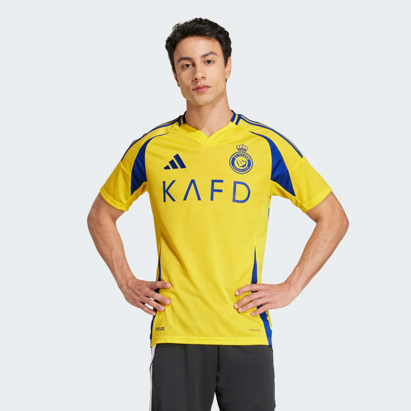 Camisa Al Nassr Home 24/25 - Torcedor Adidas Masculino - Amarelo