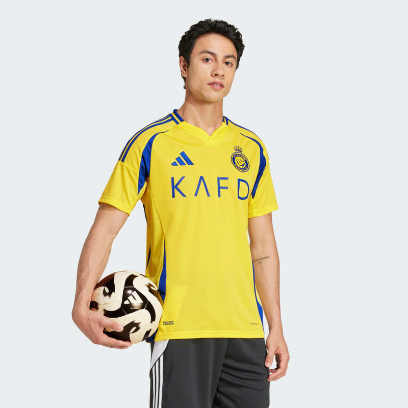 Camisa Al Nassr Home 24/25 - Torcedor Adidas Masculino - Amarelo