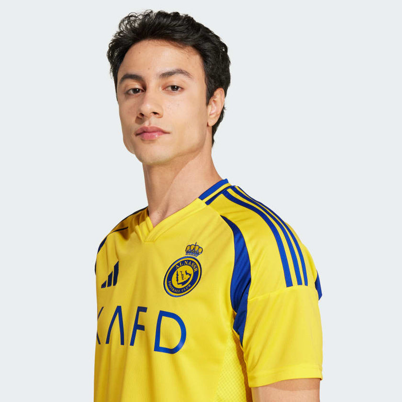 Camisa Al Nassr Home 24/25 - Torcedor Adidas Masculino - Amarelo