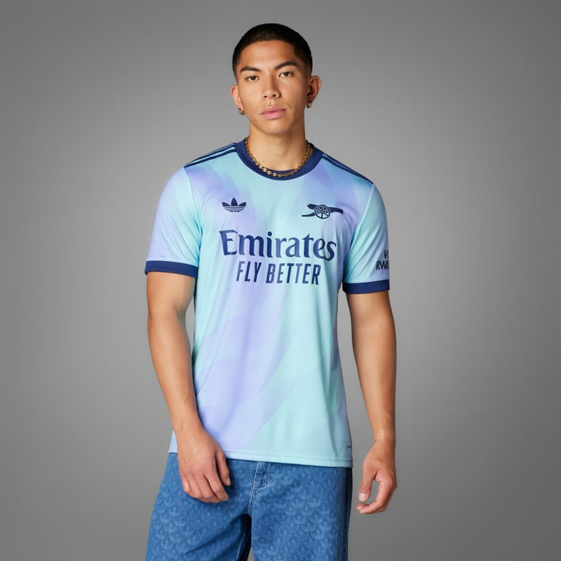 Camisa Arsenal Third 24/25 - Torcedor Adidas Masculino - Azul