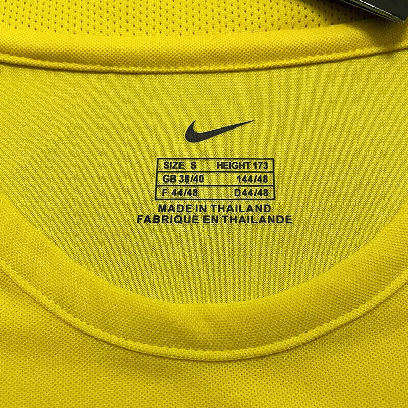 Camisa Seleção Brasileira I 2002 Nike - Amarela - Retrô