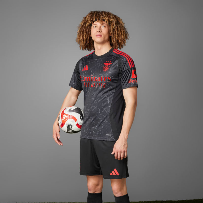 Camisa Benfica Away 24/25 - Torcedor Adidas Masculino - Preto