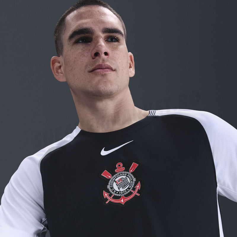 [PRÉ VENDA] Camisa Corinthians Away 25/26 - Torcedor Nike Masculino - Preto