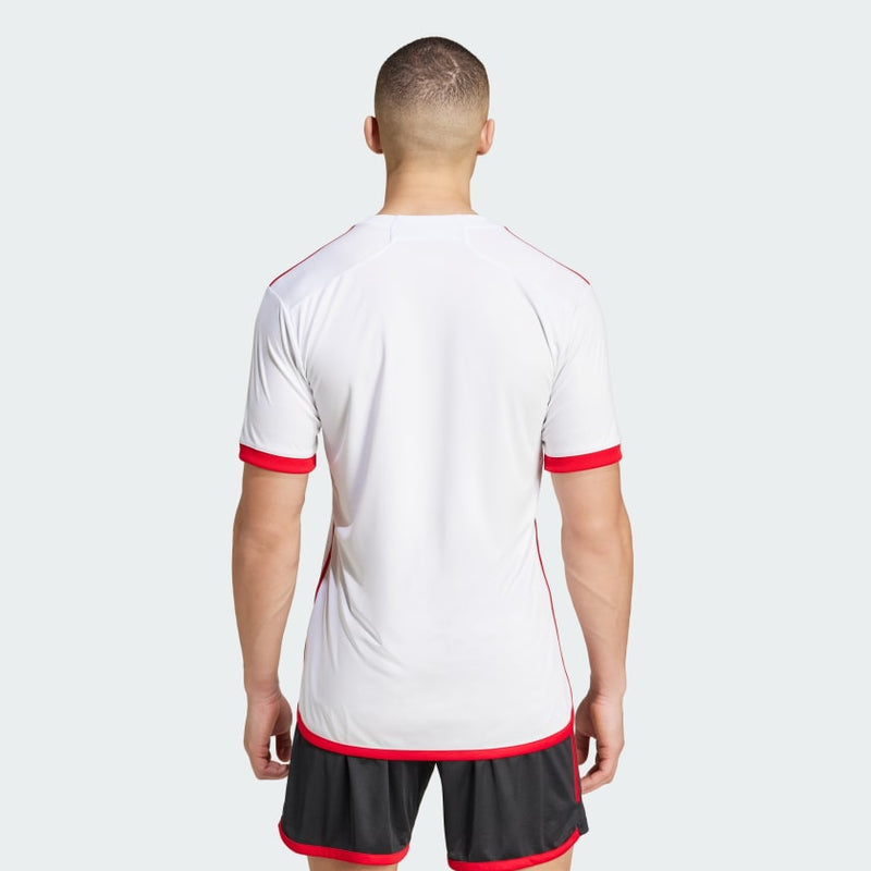Camisa Flamengo Away 24/25 - Torcedor Adidas Masculino - Branco