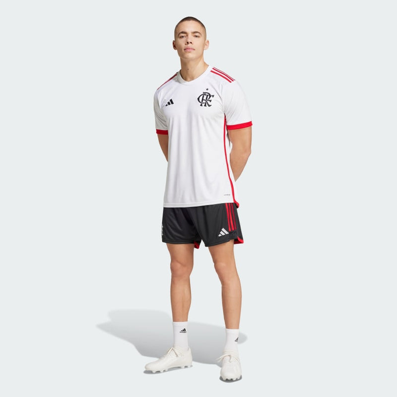 Camisa Flamengo Away 24/25 - Torcedor Adidas Masculino - Branco