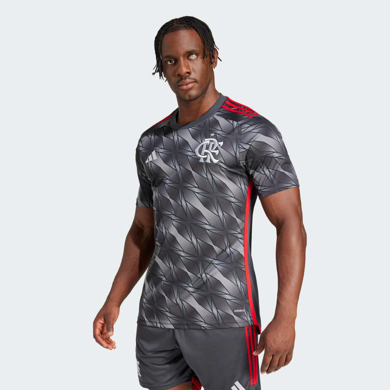 Camisa Flamengo Third 24/25 - Torcedor Adidas Masculino - Cinza