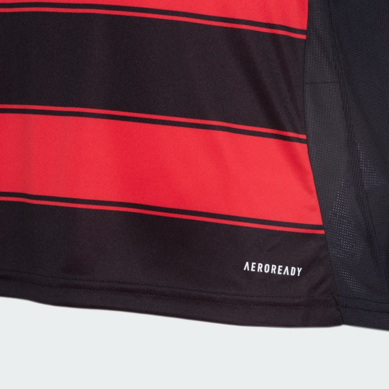 Camisa Flamengo Home 25/26 - Torcedor Adidas Masculino - Vermelho e Preto