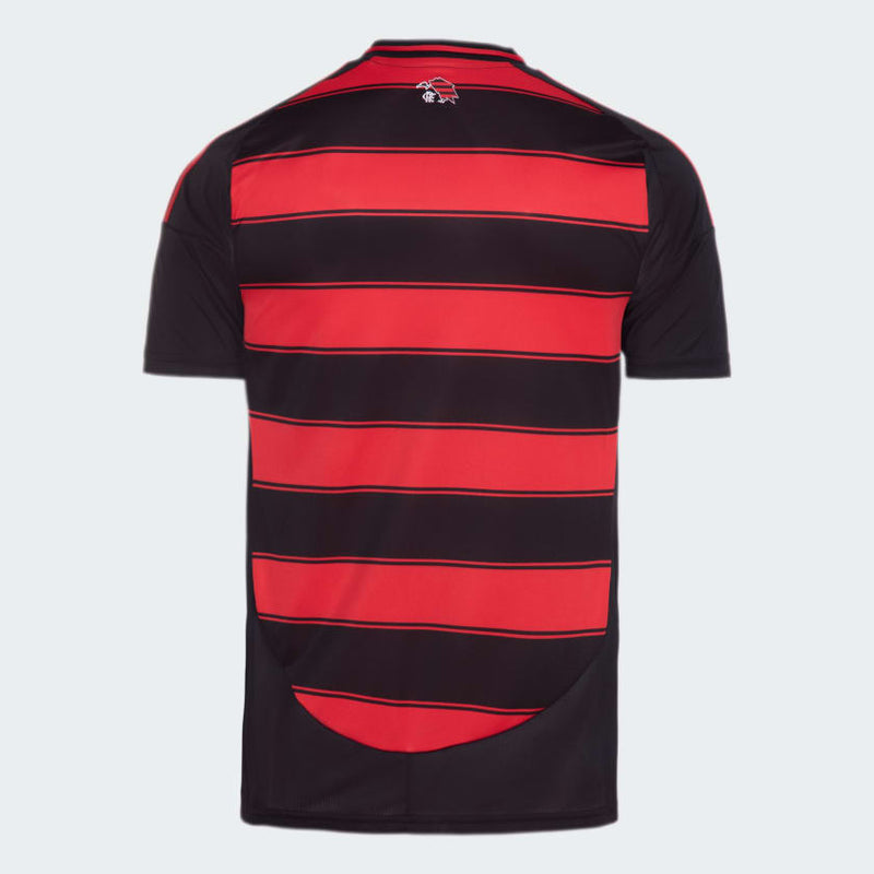 Camisa Flamengo Home 25/26 - Torcedor Adidas Masculino - Vermelho e Preto