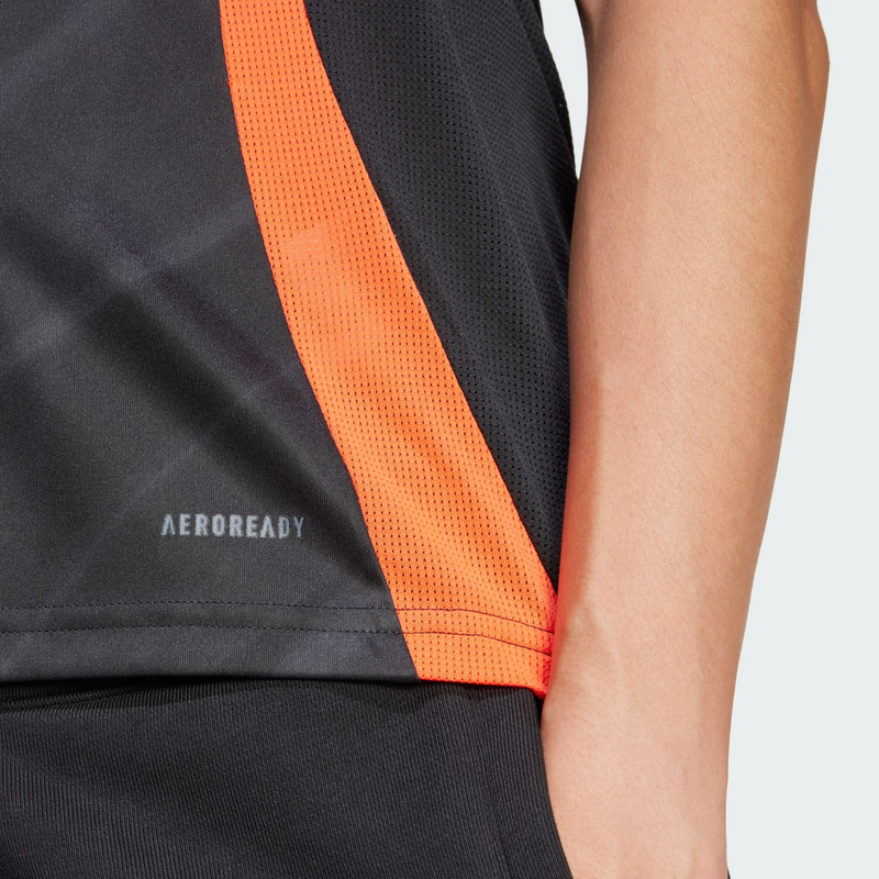 Camisa Colômbia Away 24/26 - Torcedor Adidas Masculino - Preto e Laranja