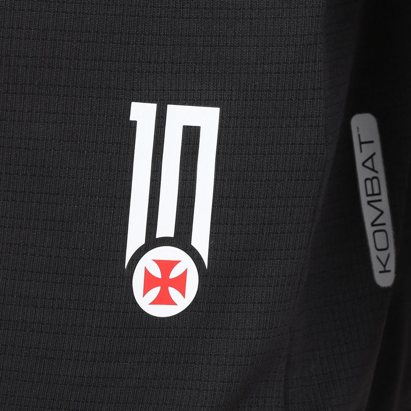 Camisa Vasco Home 24/25 - Torcedor Kappa Masculino - Preto
