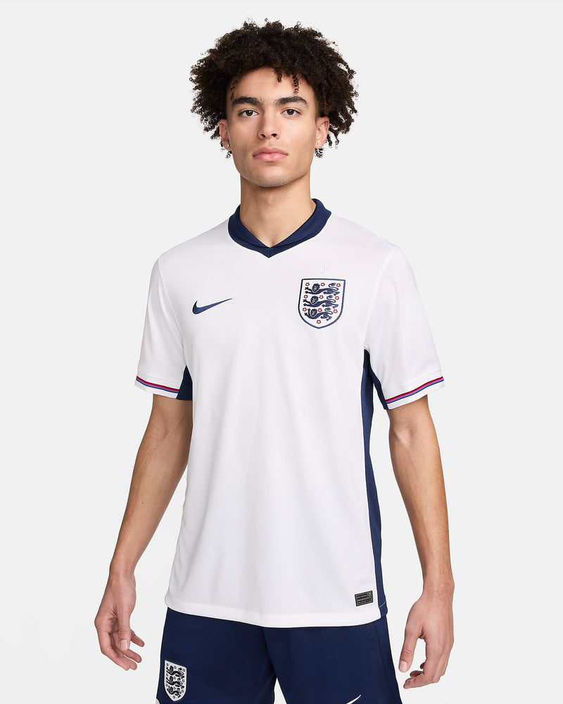 Camisa Inglaterra Home 24/26 - Torcedor Nike Masculino - Branco