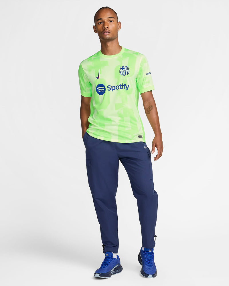 Camisa Barcelona Third 24/25 - Torcedor Nike Masculino - Verde