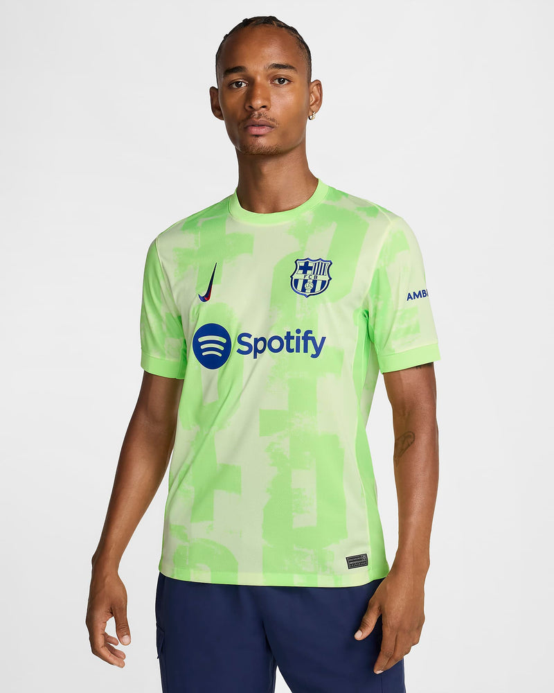 Camisa Barcelona Third 24/25 - Torcedor Nike Masculino - Verde