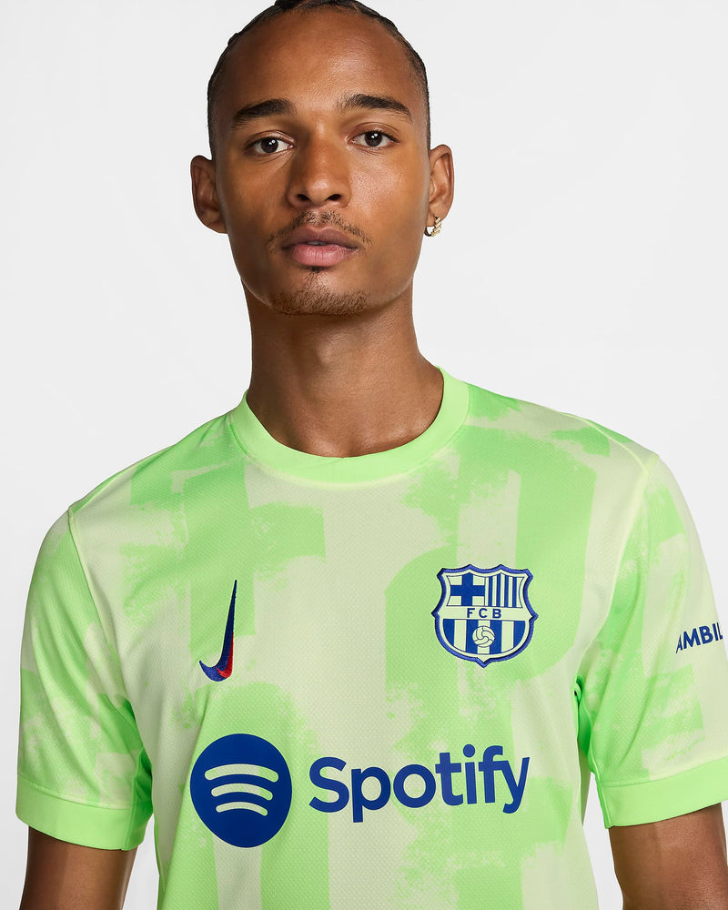 Camisa Barcelona Third 24/25 - Torcedor Nike Masculino - Verde