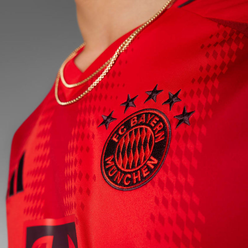 Camisa Bayern de Munique Home 24/25 - Torcedor Adidas Masculino - Vermelho