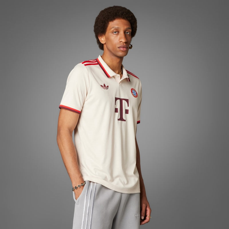 Camisa Bayern de Munique Third 24/25 - Torcedor Adidas Masculino - Branco