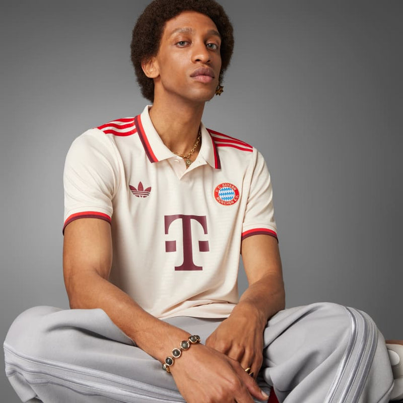Camisa Bayern de Munique Third 24/25 - Torcedor Adidas Masculino - Branco