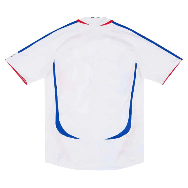 Camisa França II 2006 Adidas - Branca - Retrô